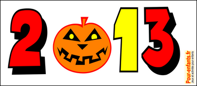 Halloween 2013 dessin date à imprimer Gratuit citrouille dates imprimable gratuitement